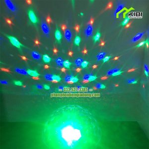 Đèn trang trí xoay nhiều màu M3 cảm ứng theo nhạc Đèn trang trí xoay nhiều màu M3 cảm ứng theo nhạc