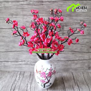 Cành đào cổ mini trang trí tết loại một Cành đào cổ mini trang trí tết loại một