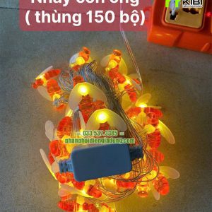 Đèn nháy hình ong dây dài 10m sáng vàng