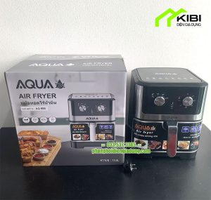 Nồi chiên không dầu cỡ lớn Aqua AQ - 988 dung tích 10,5L (Nồi chiên không dầu cỡ lớn dung tích lên đến 10.5 lít)