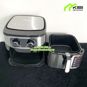 Nồi chiên không dầu Sharp KS - 98 Thái Lan dung tích 10,2 lít (Nồi chiên không dầu có thiết kế đẹp, màu sắc sang trọng)
