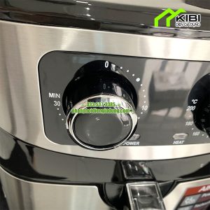 Nồi chiên không dầu Sharp KS - 98 Thái Lan dung tích 10,2 lít (Nồi chiên không dầu dung tích lớn có thiết kế núm điều vặn điều khiển nhiệt độ và thời gian)