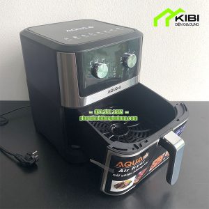 Nồi chiên không dầu cỡ lớn Aqua AQ - 988 dung tích 10,5L (Nồi chiên không dầu nhập khẩu có thiết kế tiện lợi, có tay cầm kéo khay nướng rất dễ dàng)