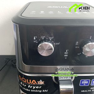 Nồi chiên không dầu cỡ lớn Aqua AQ - 988 dung tích 10,5L (Nồi chiên cao cấp sử dụng núm vặn cơ dễ điều khiển)
