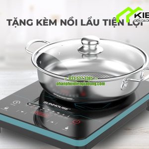 Bếp điện từ Sunhouse SHD6873 công suất 2200W
