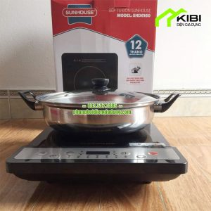 Bếp lẩu điện từ Sunhouse SHD6160 công suất 1800W Bếp lẩu điện từ Sunhouse SHD6160 công suất 1800W