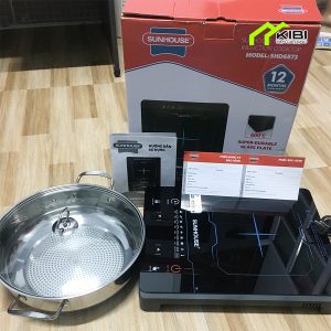 Bếp điện từ Sunhouse SHD6873 công suất 2200W (Bếp điện từ được thiết kế tinh tế, nhỏ, gọn và hiện đại)