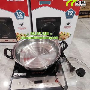 Bếp lẩu điện từ Sunhouse SHD6160 công suất 1800W Bếp lẩu điện từ Sunhouse SHD6160 công suất 1800W