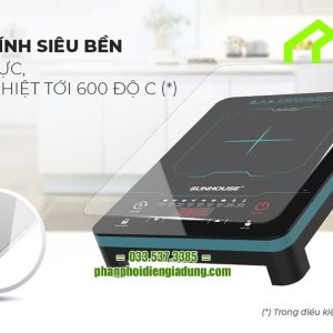 Bếp điện từ Sunhouse SHD6873 công suất 2200W