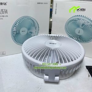 Quạt tích điện cầm tay KM - F0516 pin sạc dung lượng cao (Quạt tích điện để bàn có thể gấp gọn dễ dàng và tiện lợi)