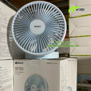 Quạt tích điện cầm tay KM - F0516 pin sạc dung lượng cao (Quạt tích điện cầm tay thiết kế nhỏ gọn, công suất hoạt động12W)