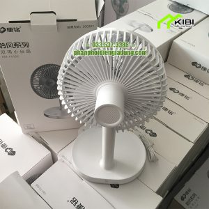 Quạt sạc điện KM - F0326 thiết kế nhỏ gọn, công suất 13W