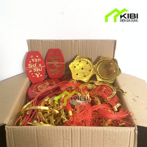 Đèn lồng trang trí D22 dây dài 5m