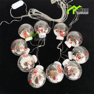Đèn nháy rủ bóng cầu ông già tuyết trang trí noel Đèn nháy rủ bóng cầu ông già tuyết trang trí noel