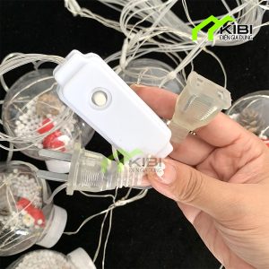 Đèn nháy rủ bóng cầu ông già tuyết trang trí noel Đèn nháy rủ bóng cầu ông già tuyết trang trí noel