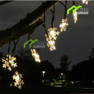 Đèn nháy trang trí bông tuyết, trang trí noel 10m Đèn nháy trang trí bông tuyết, trang trí noel 10m