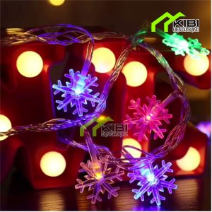 Đèn nháy trang trí bông tuyết, trang trí noel 10m Đèn nháy trang trí bông tuyết, trang trí noel 10m
