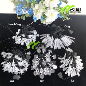 Đèn nháy nhiều màu kiểu dây đen 10m Đèn nháy nhiều màu kiểu dây đen 10m